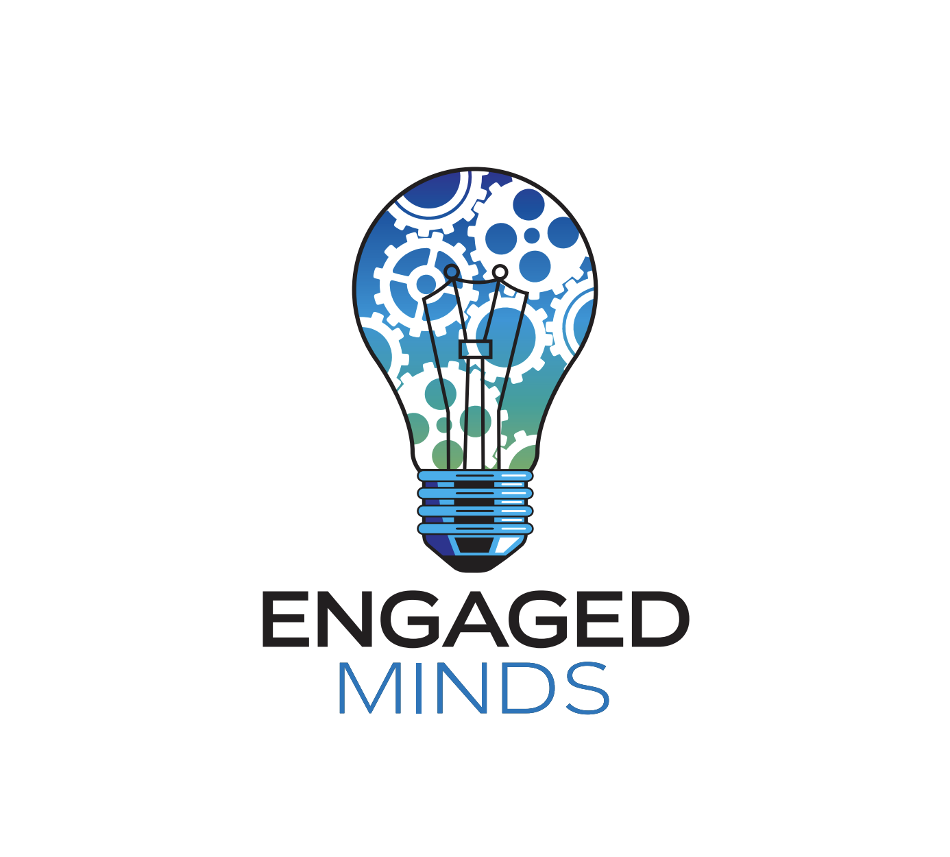 Engaged Minds Academy square logo – virtual tutoring company for students in grades 3 through college
