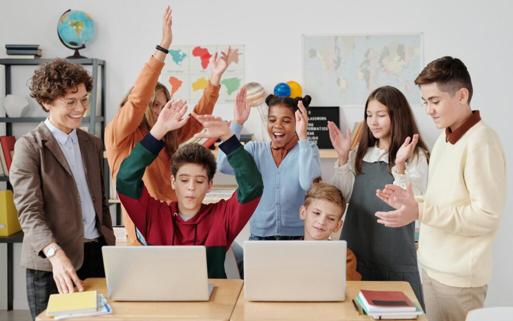 Student engaged in virtual tutoring session