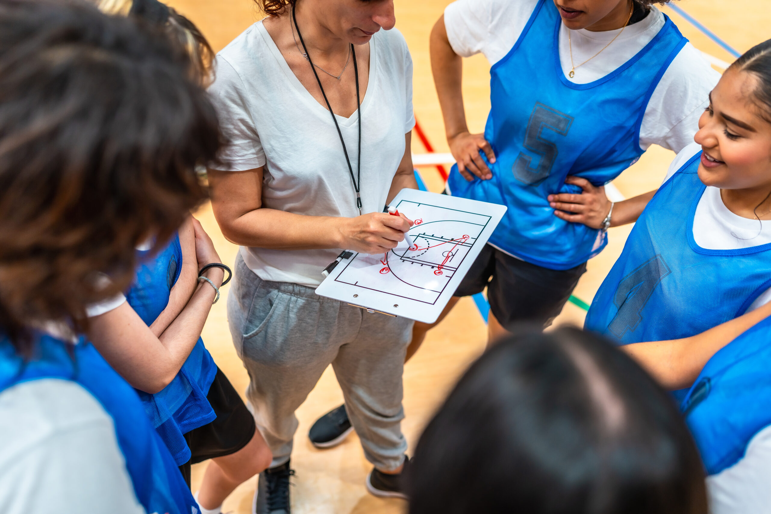 Study Habits for Athletes: Teen athlete basketball practice