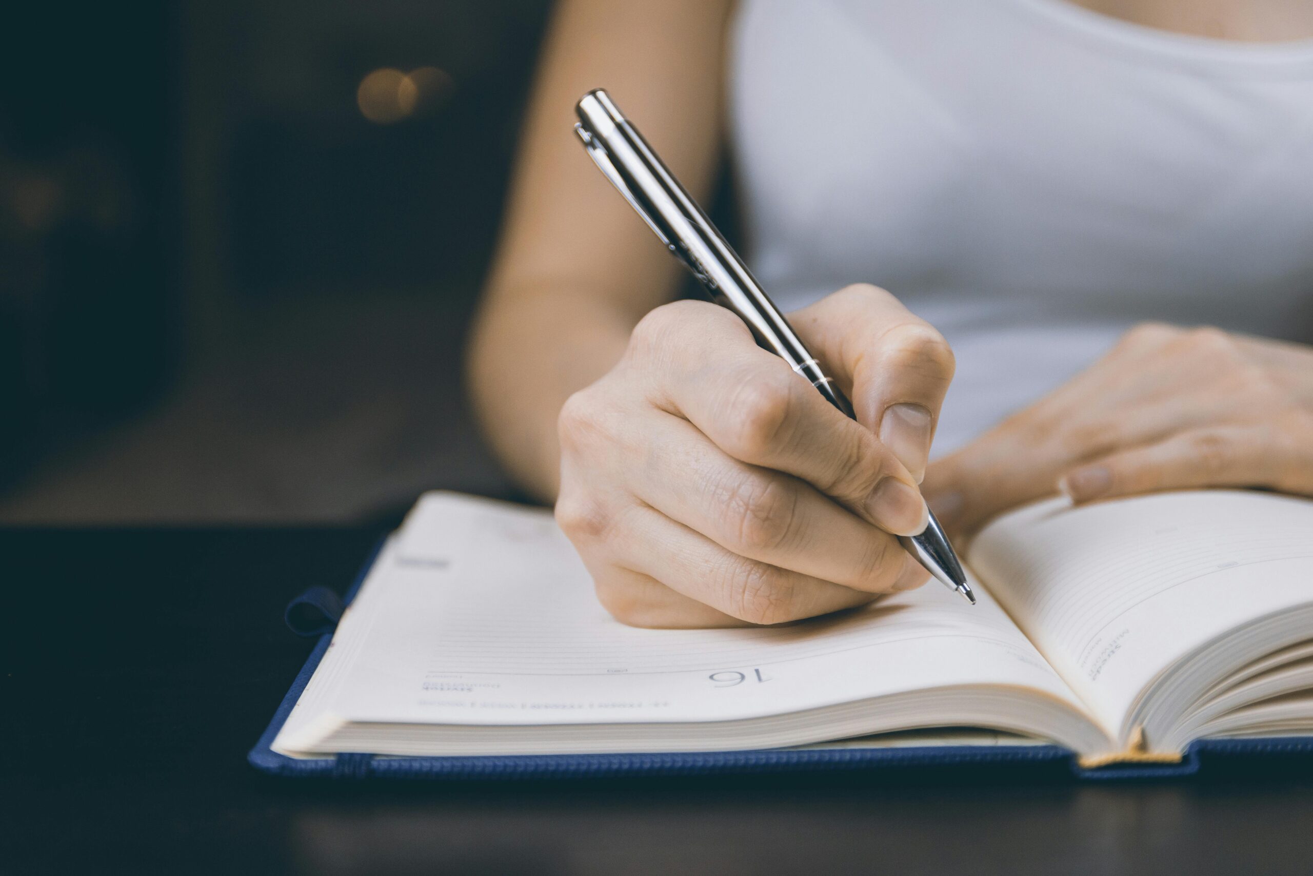 High school student reviewing SAT test dates and scholarship deadlines